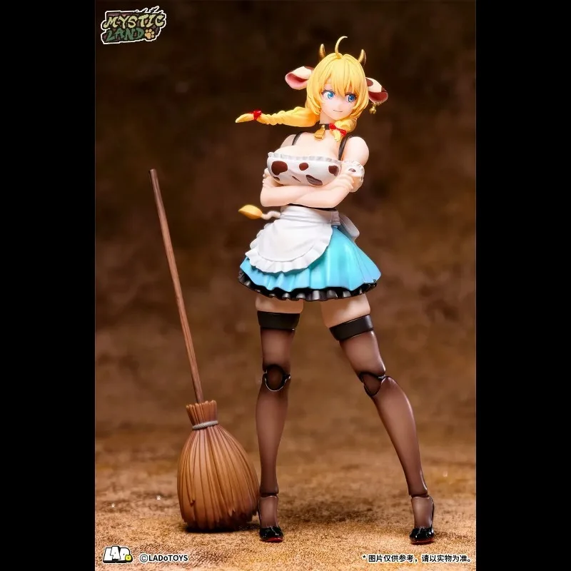 Фото В наличии LADoTOYS LADo Toys ERA-003 Daisy Taurus Waitress Ver 1/12 Mystic Land Аниме Фигурка-модель Коллекционная ПВХ-фигурка №3