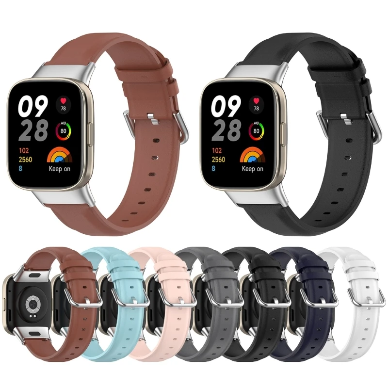 

Ремешок для часов из ПУ кожи, для Redmi Watch 3