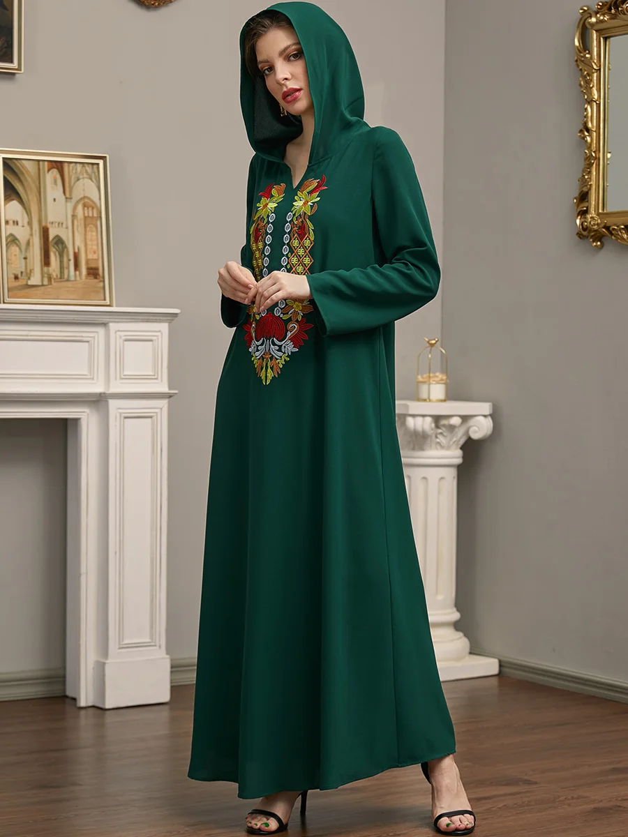 Рамадан, кафтаны, Abaya Дубай, Турция, арабское мусульманское длинное платье макси, арабское платье, длинное женское платье, Абая для женщин, ...