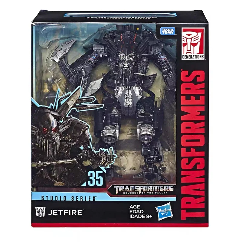 

Original Takara Tomy Hasbro Transformers Toys Leader Class Movie Studio Series SS35 Jetfire Action Figure Model Toy for Children