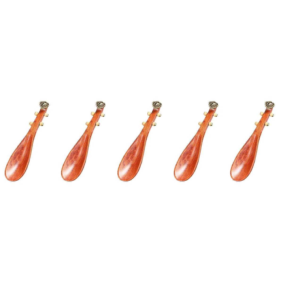 

5x Serving Tea Spoon Teaspoon Kitchen Coffee Bean Scoop Wooden Grain Spoon Tea Spoon Wood Scoop for Kitchen Loose Tea