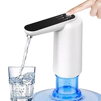 water bottle pump usb charging automatic electric water dispenser portable water quality monitoring home drink dispenser