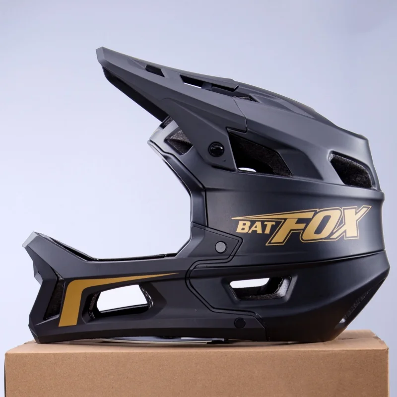 BATFOX полнолицевой шлем MTB черный