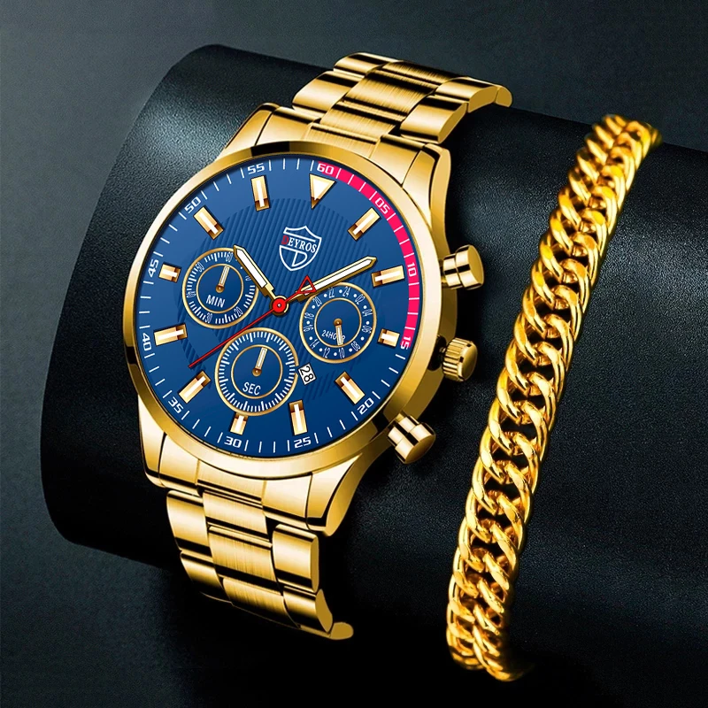 

uhren herren Mens Fashion Uhren Männer Luxury Business Edelstahl Quarz Armbanduhr Kalender Mann Casual Armband Leucht Uhr Uhr