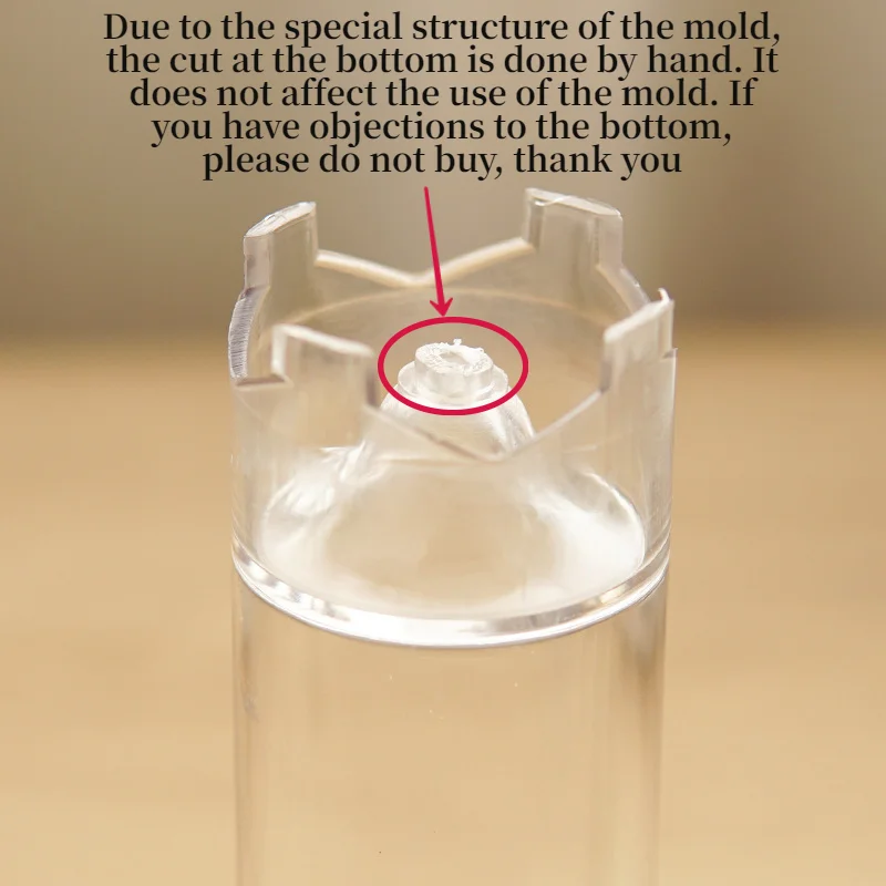 Цилиндрическая церковная свеча Spire Пластиковая форма для ароматерапии винтажная