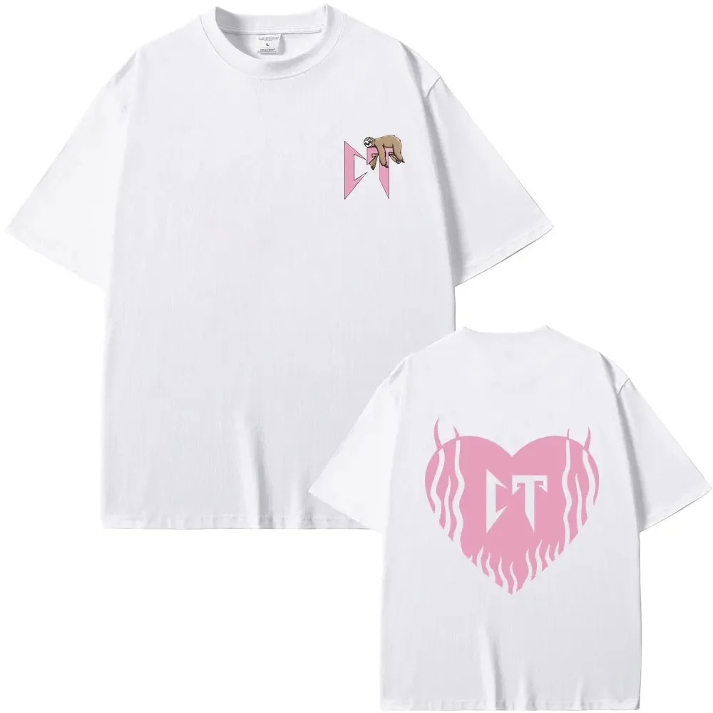 Футболка Мужская/Женская двухсторонняя с графическим принтом в стиле хип-хоп