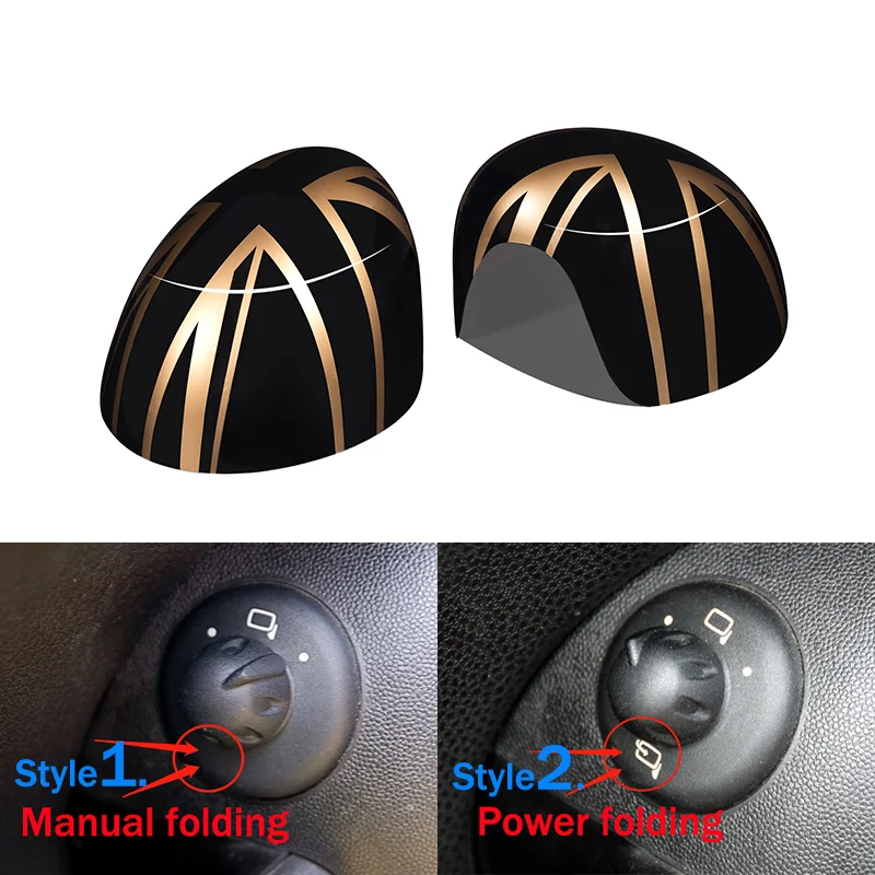 R55 R56 R57 R58 R59 R61 Union Jack автомобильное дверное зеркало заднего вида, крышка для MINI COOPER One S JCW Clubman Countryman, аксессуары