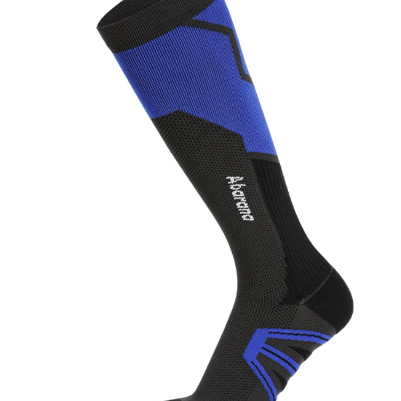 New Men's Sport Socks High Quality Running Socks Compression Breathable Women Outdoor Cycling Basketball Soccer Stockings