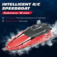 2 4g rc speedboat ty1 waterproof rechargeable high speed racing model electric boat radio control outdoor boats toys for boys