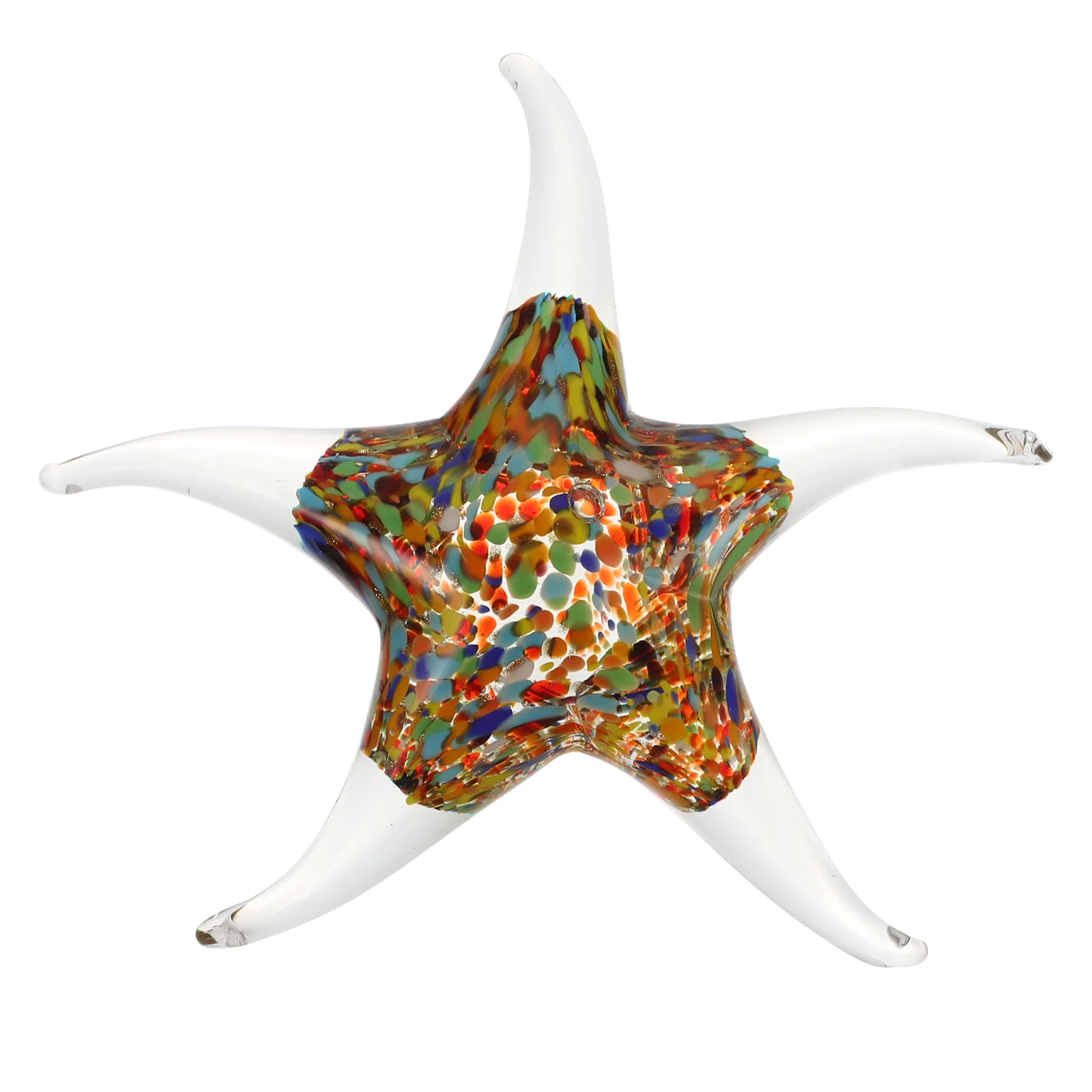 

Dolphin Figurine Sea Ornament Nautical Animal Statue Sculpture Decor Ocean Crystal Decoration Whale Hand Blown Stars Beach