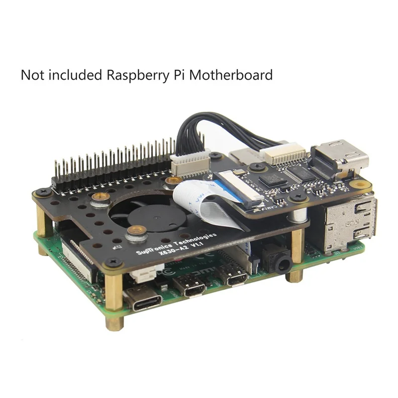

For Raspberry Pi X630 Module+X630-C1 Metal Case HD To CSI-2 Adapter Board Support Audio & Video Input 1080P 60Fps
