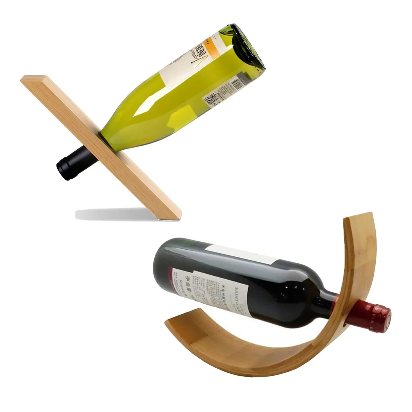 Подвесная стойка для красного вина простой орнамент бытовой винный шкаф