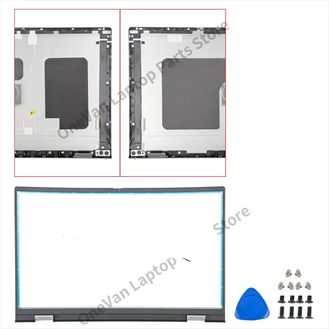 Детали корпуса для ноутбука Dell Inspiron 15 Plus 7510 серебристого цвета