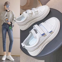 spring new ins trendy casual shoes magic buckle thick bottom ladies casual shoes