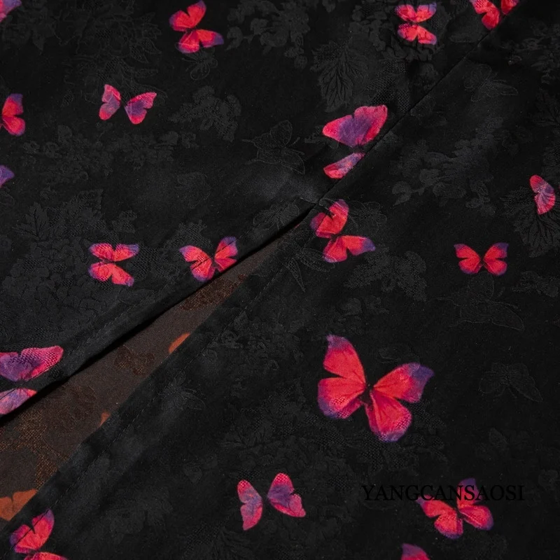 2024 осенняя женская модная новая юбка из 100% натурального шелка шелковицы