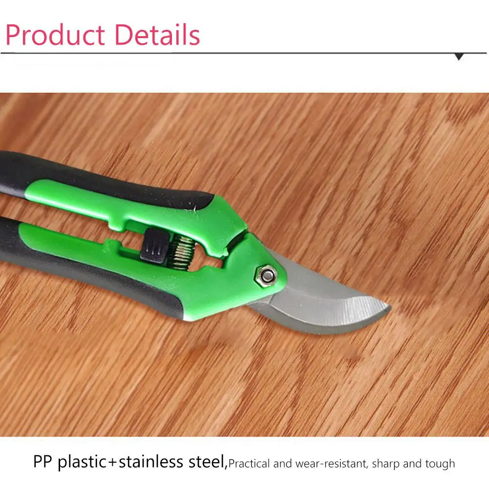 Садовые ножницы из нержавеющей стали ручная машинка для обрезки фруктовых