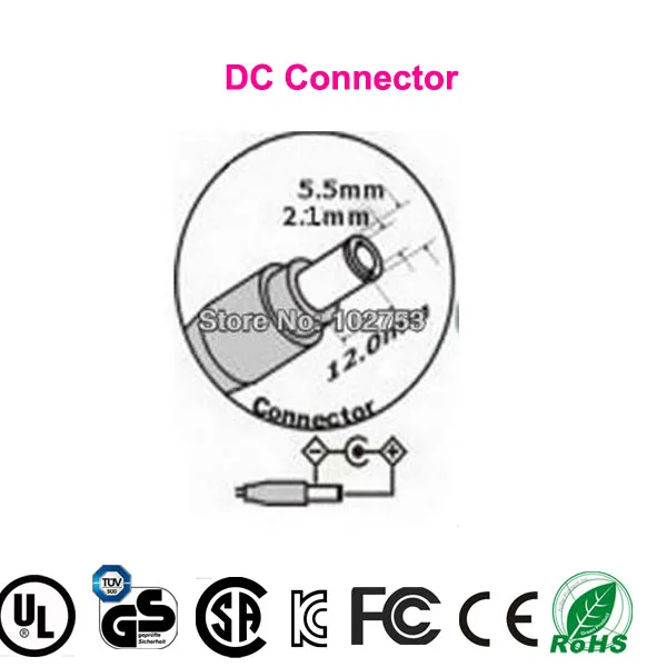 Оптовая продажа из Шэньчжэня заводская цена источник питания 12 В 2 0 А 24 Вт