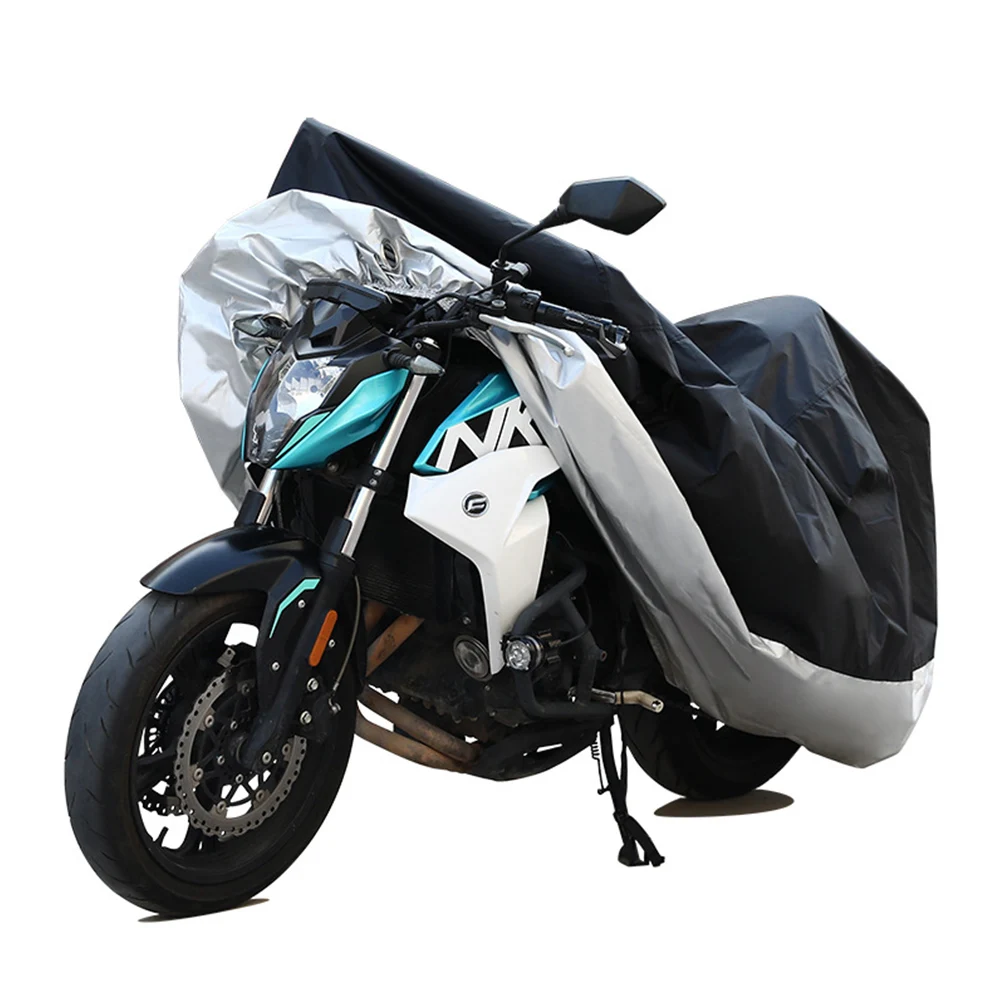 

Motorcycle Universal Rain Cover Waterproof UV Protector Outdoor Waterproof Raincoat Dustproof Bike MOTO For YAMAHA HONDA BMW