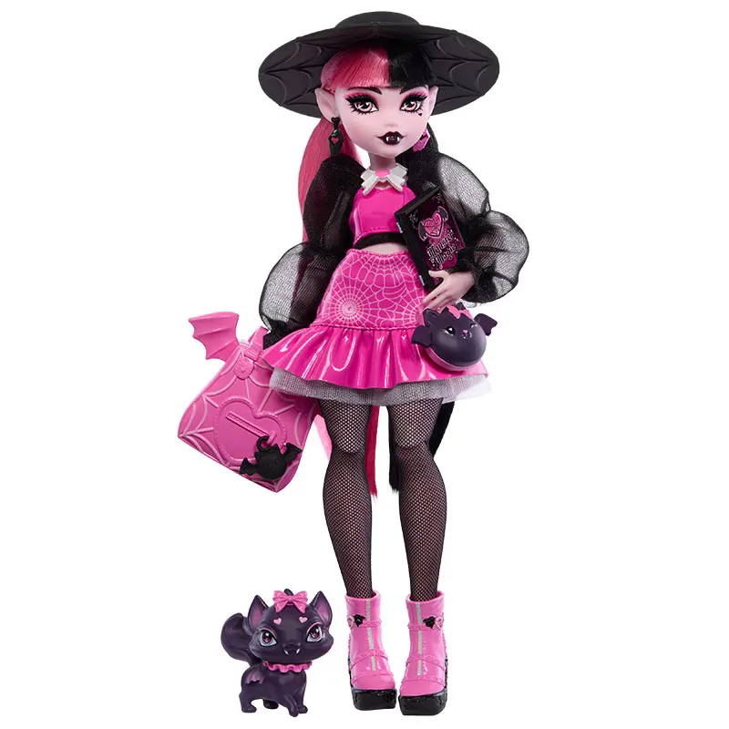 Фото 【new】in stock Official Genuine Barbie Monster High Series Handmade Collection Commemorative Toy Exquisite Birthday Gift №3