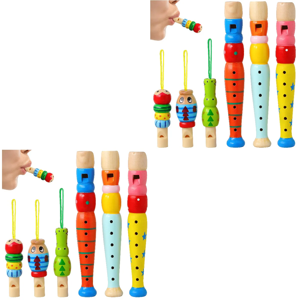 

Свисток инструмент для животных, громкий звук, деревянные свистки, детские развивающие игрушки