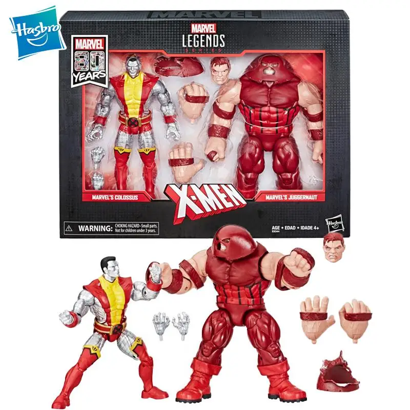 

Hasbro Marvel Legends Series 80Th Anniversary Colossus Vs Juggernaut 6-Inch 15Cm Toy with Accessories Adults Collectible Model