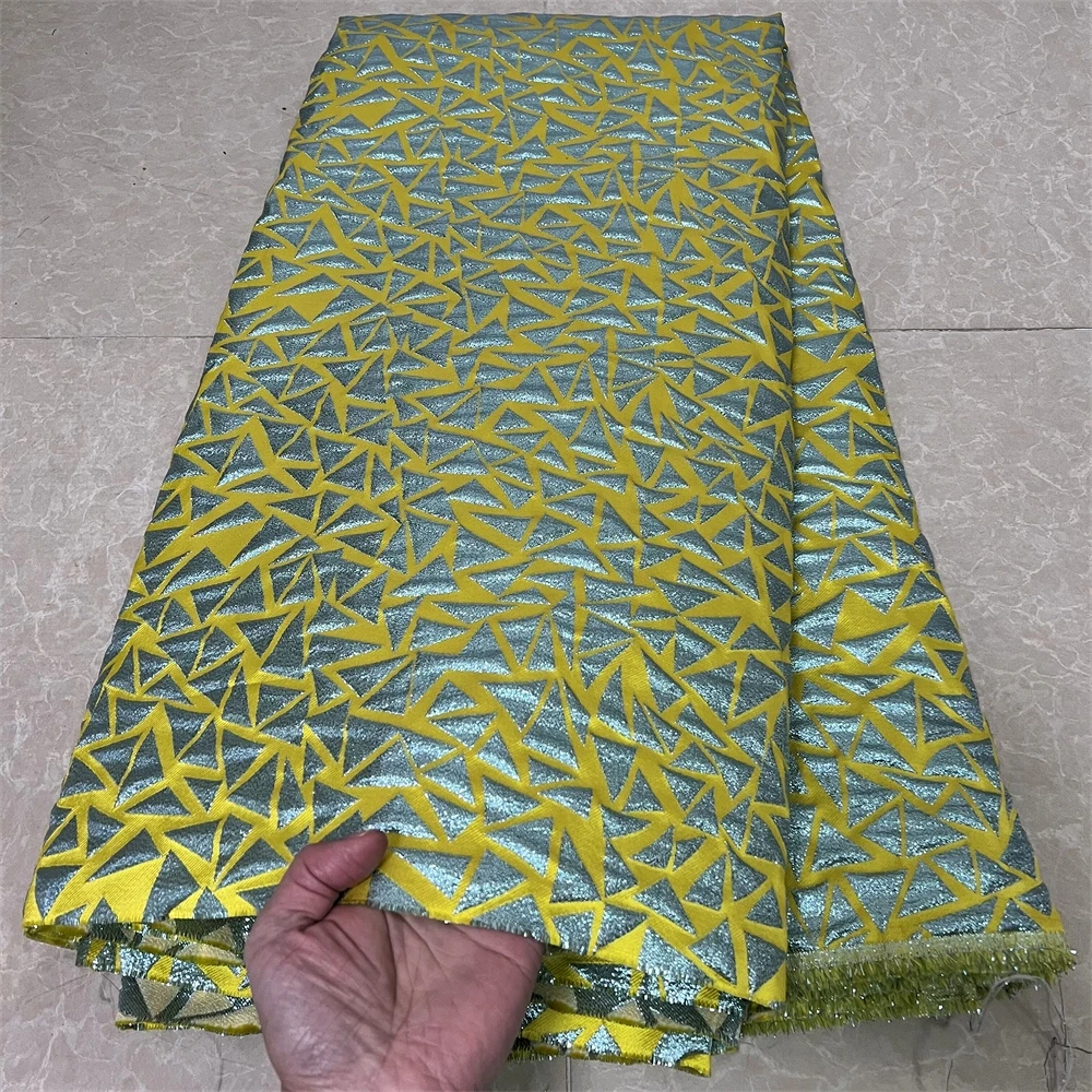 2024 африканская жаккардовая кружевная ткань для женщин вышивка женские платья