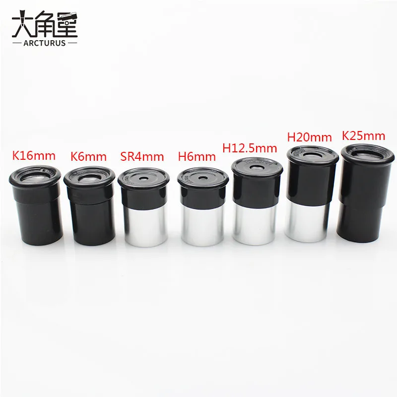 

0.965inch Telescope Eyepiece SR4/H6/K6mm/H12.5/K16/H20/K25mm with Filter Thread Astronomical Telescope Eyepiece Accessories