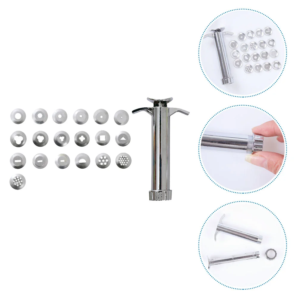 

Clay Tool Extruder Cake Pottery Guns Fondant Polymer Making Tools Mold Rotary Sculpture Decorating Modeling Sugar Presses Decor