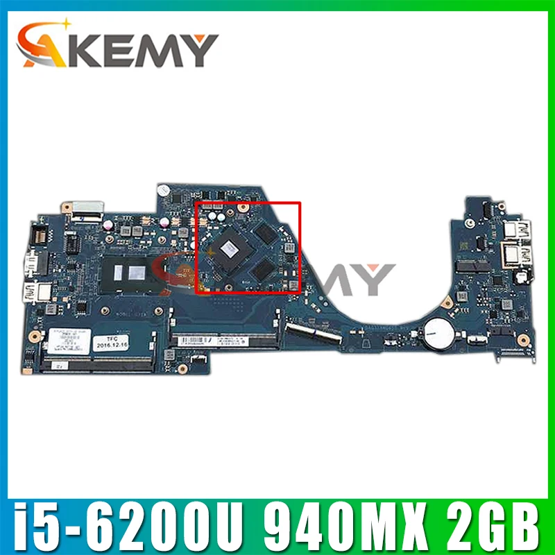 

Материнская плата для ноутбука HP 14-AL с процессором SR2EY i5-6200u 940MX 2 Гб GPU 855834-601 855834-001 DAG31AMB6D0 100% протестирована Быстрая доставка