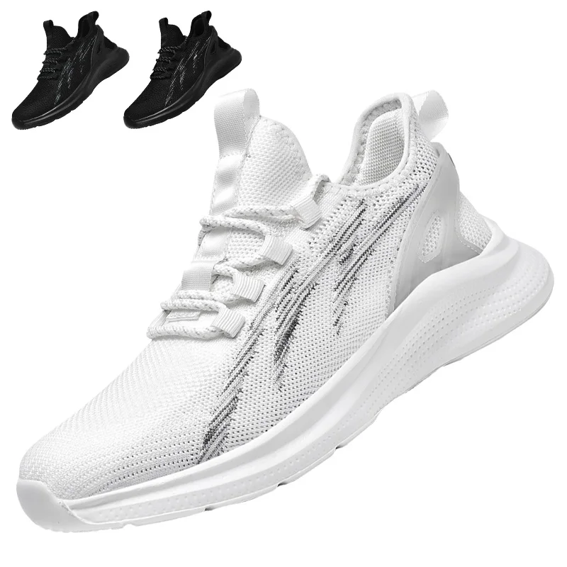 Men's Comfortable Breathable Casual Sneakers Adult Teenagers Outdoor Running Shoes Walking Shoes School Sports Shoes 39-45