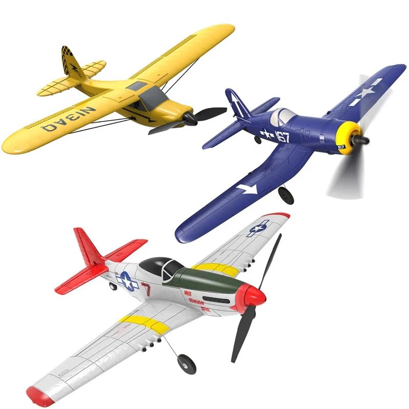 

EPP 400mm P51D Mustang /F4U Corsair 4-Ch 2.4G 6-Axis RTF Airplane with Xpilot Stabilizer RC Plane