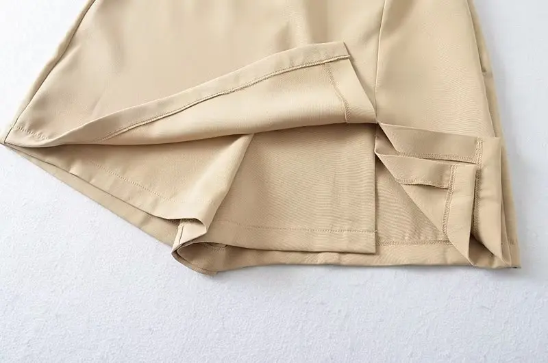 Jenny&Dave 2023 Summer England Style Fashion Shorts Women Office Lady High Wasit Casual Culottes Simple Skirt Women