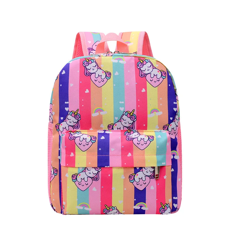 Children Unicorn Large Backpacks New Cartoon Girl Princess School Bags Waterproof In Kindergarten Kids Mochila for Teenagers Hot
