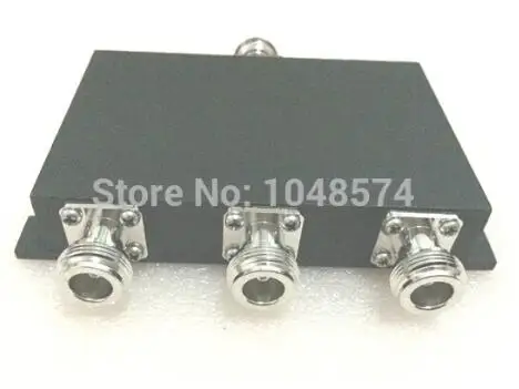 698~2700MHz 3 Way N Female Splitter Power Divider for CDMA 850/ GSM 900/DCS 1800/1900/WCDMA 2100/ LTE 2600MHz Signal Booster