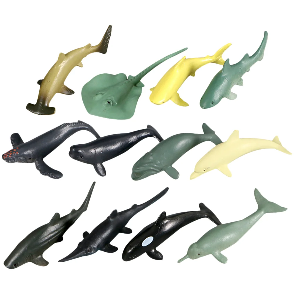 

Sea Animals Oceananimal Marine Models Props Figures Creature Pvc Simulated Model Ornaments Playsets Dolphin Figurine Creative