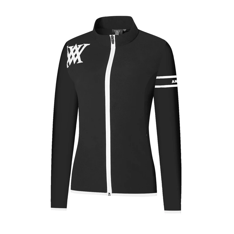 The new golf sunscreen women's long-sleeved windbreaker thin breathable sunscreen windproof jacket