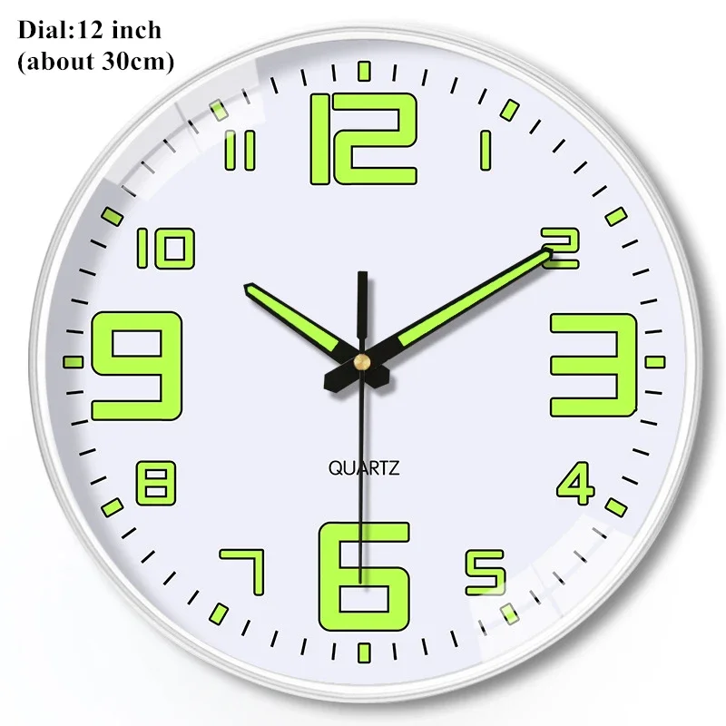 

Светящиеся настенные часы 12 дюймов