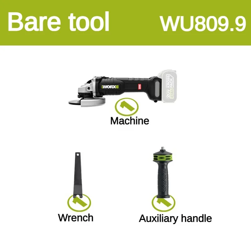 

WORX WU809 Угловая шлифовальная машина