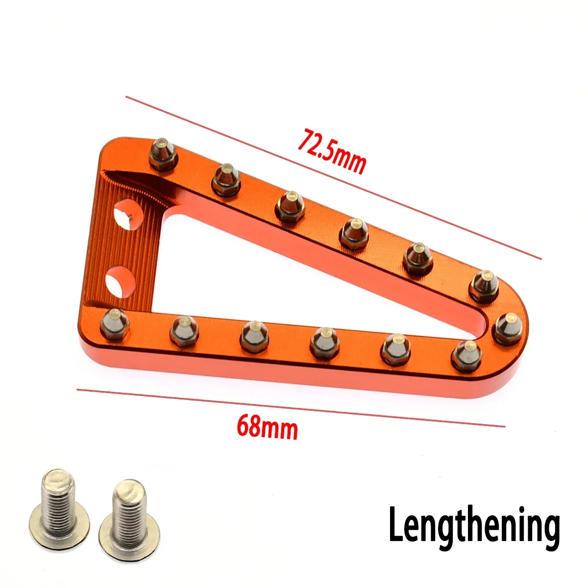 

Наконечник ступенчатой пластины заднего тормоза для KTM SX SXF XC XCF XCW EXC EXCF для бензобака для Husqvarna FC TC FE TE FX TX 2016-2022