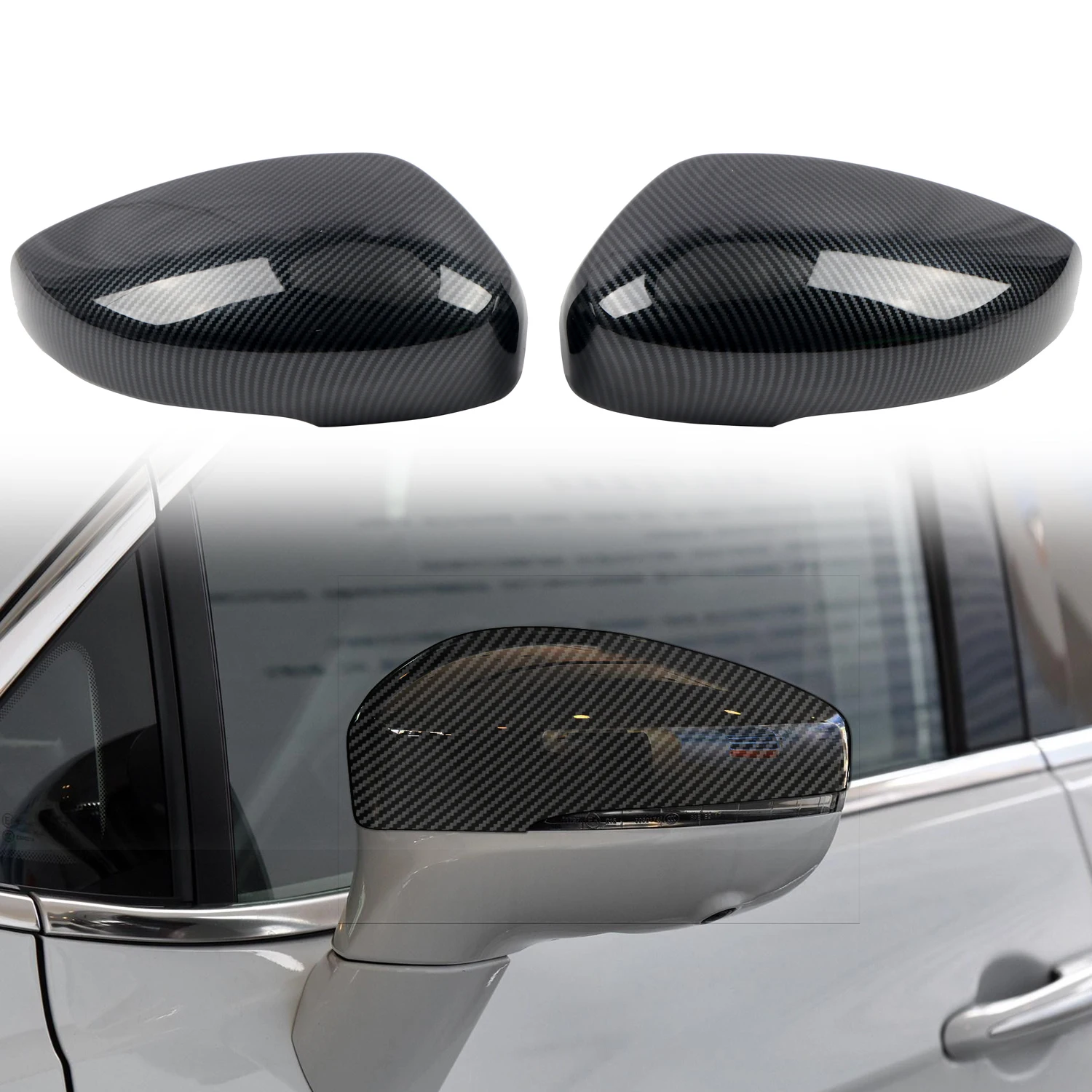 

Автомобильные товары, подходят для Chrysler Pacifica 2017-2022, аксессуары, защитная крышка бокового дверного зеркала заднего вида, отделка, 2 внешних детали