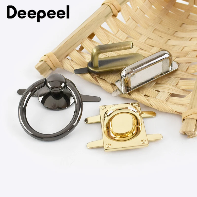 5Pcs Deepeel 25/31/35mm D Ring Bridge Connector Metal Buckles Hanger Bags Clip claps Hardware Decoration DIY Sewing Accessories images - 6