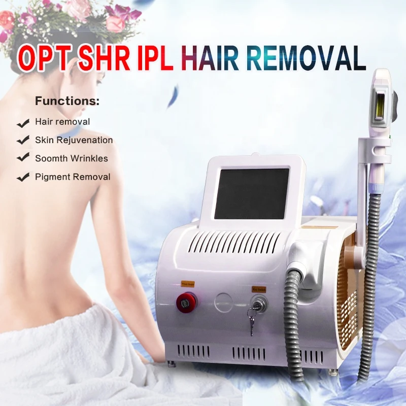 

2022 Portable Skin Whitening 530nm, 480nm 640nm Three Wavelength Laser Hair Removal Machine