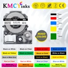 Флуоресцентные цветные этикетки KMCYinks, лента, совместимая с SS12KW, совместимая с EPSON LW-300 LW-400 стандартной печатью