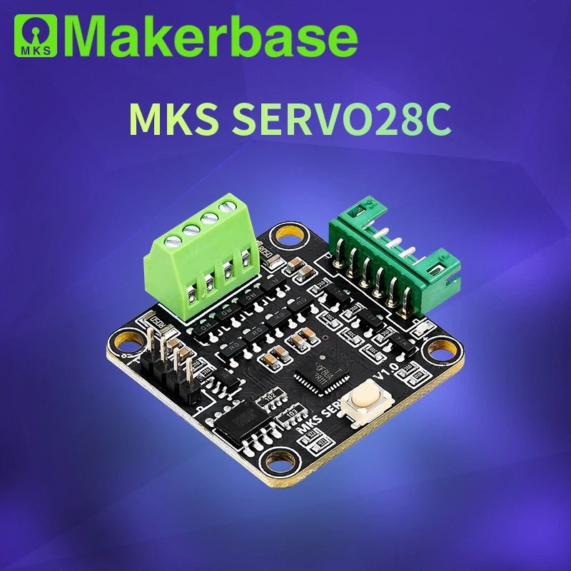 Контроллер платы драйвера MKS SERVO28C 32 бит ARM сервопривод с замкнутым циклом шаговый