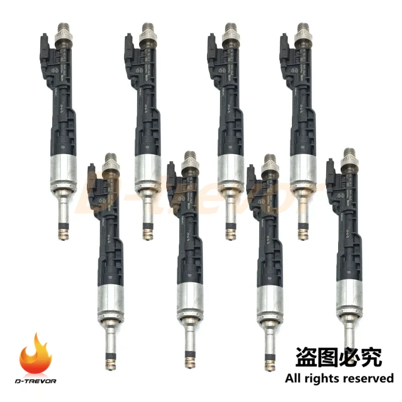 8 шт. OEM топливные форсунки 13647599876 0261500136 Для BM-W M5 M6 550i 650i 750i