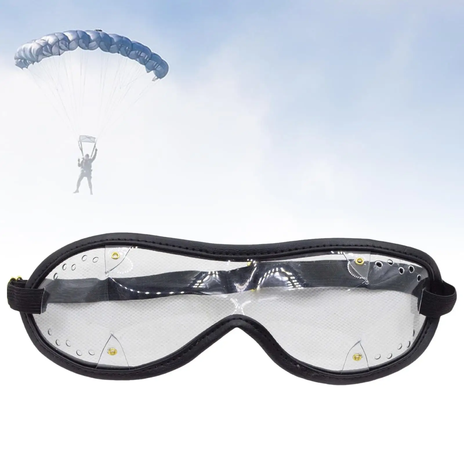 Очки Skydiver для защиты глаз с регулируемым ремешком катания на коньках пеших