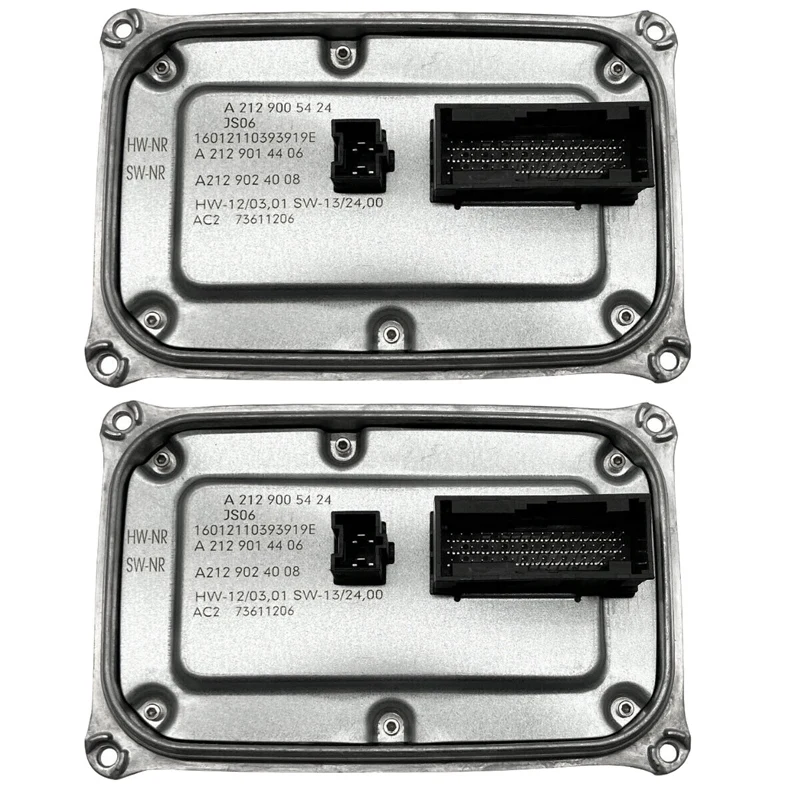 

A2129005424 A2189007306 2Pcs LED Headlight Ballast Control Module Unit For Mercedes Benz E W212, S, GLE, CLS, GLS