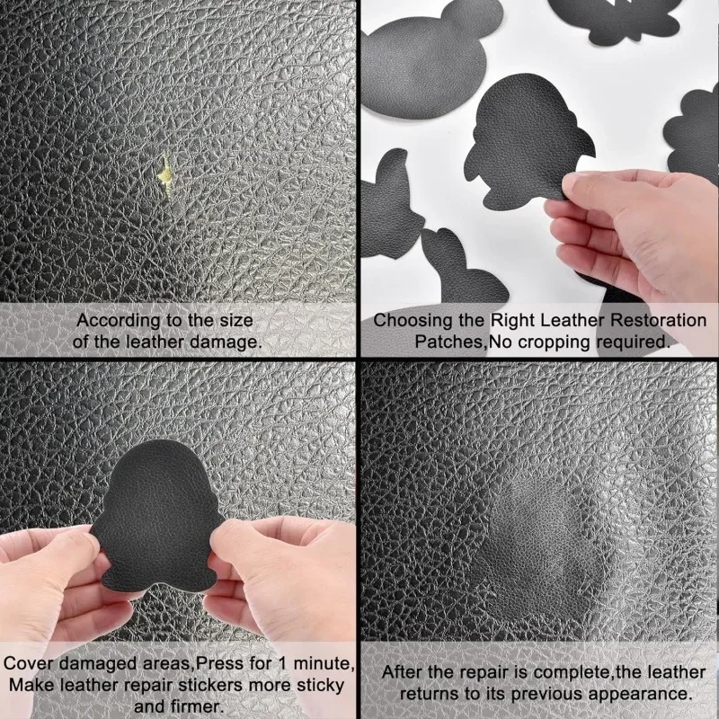 Кожаные наклейки для ремонта дивана