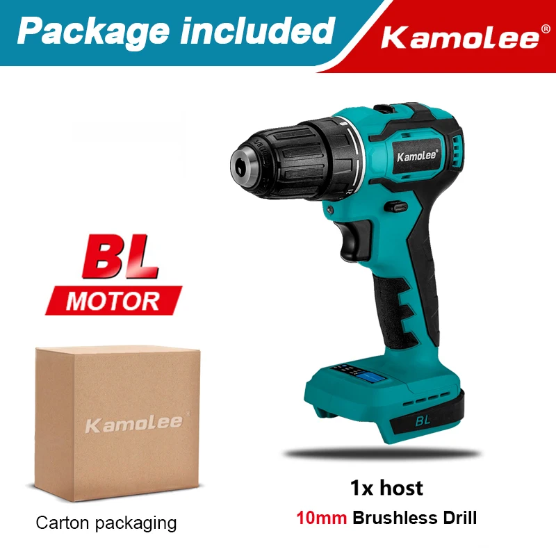 

Kamolee Ударная дрель 10 мм / 13 мм