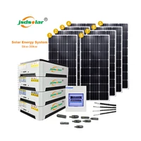 Off Grid Home Use 5kw Photovoltaic System Solar Power System Hybrid Grid Kit Solar System 15KW 20KW Hybrid